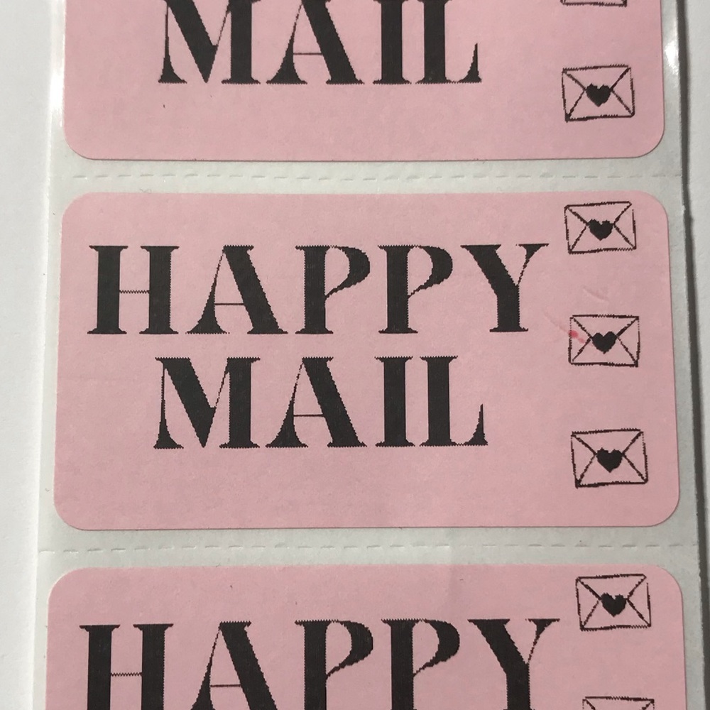 100 Happy Mail thermal stickers #995